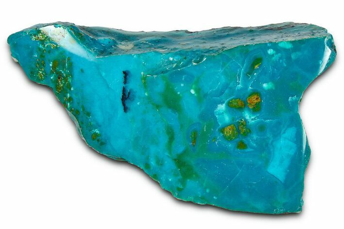 Polished Atacama Blue Opal (Chrysocolla & Opal) - Chile #362282